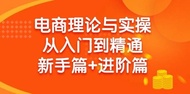 图片[1]-电商新手到精通：理论实操双提升，入门进阶全覆盖-阿志说钱
