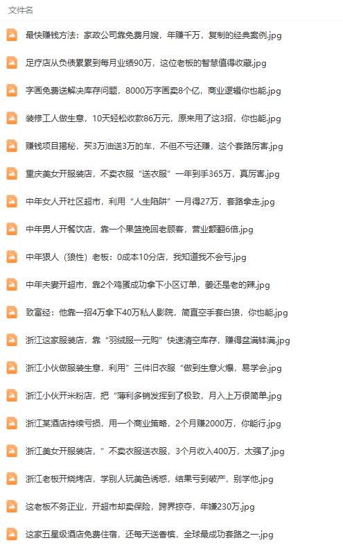 图片[3]-真实有效！391套商业模式全揭秘，年入几十万至几百万成功案例深度解析-阿志说钱