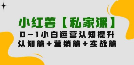 小红薯全攻略内容营销：认知篇+策略篇+实战操作指南-阿志说钱