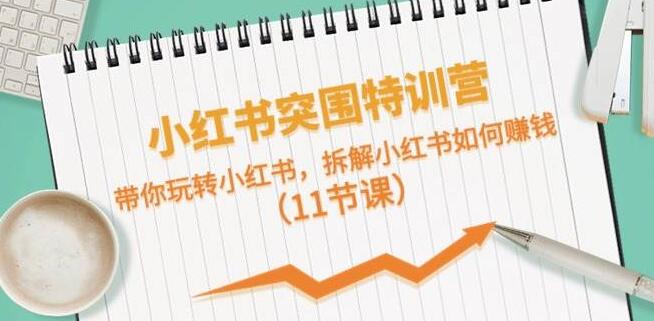 图片[1]-小红书突围特训营：玩转小红书平台，揭秘赚钱攻略与实操技巧-阿志说钱