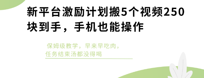 图片[1]-创作者激励计划，搬运5个视频，轻松赚取250+，先到先得，速来参与！-阿志说钱