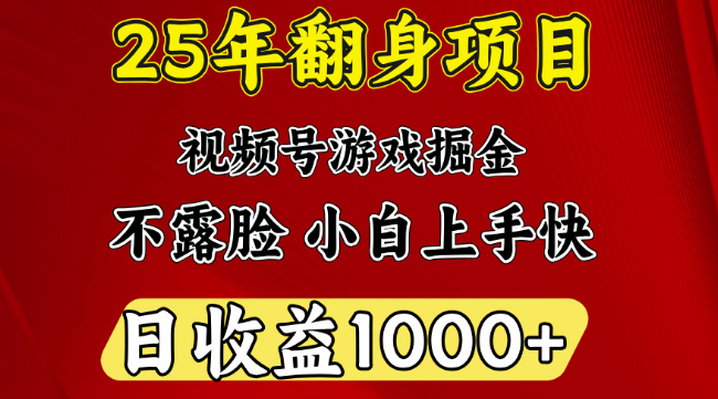 图片[1]-【视频号掘金秘籍】日收益破千项目大揭秘，轻松超越其他同类项目！-阿志说钱