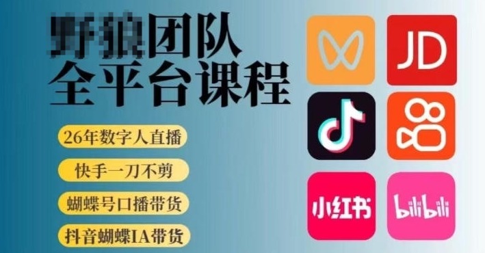 图片[1]-2026新版全平台短视频带货教学，打开流量突破口，开始Ai带货-阿志说钱